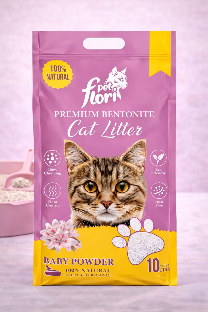 Flori Pet Bentonite Litter 10L