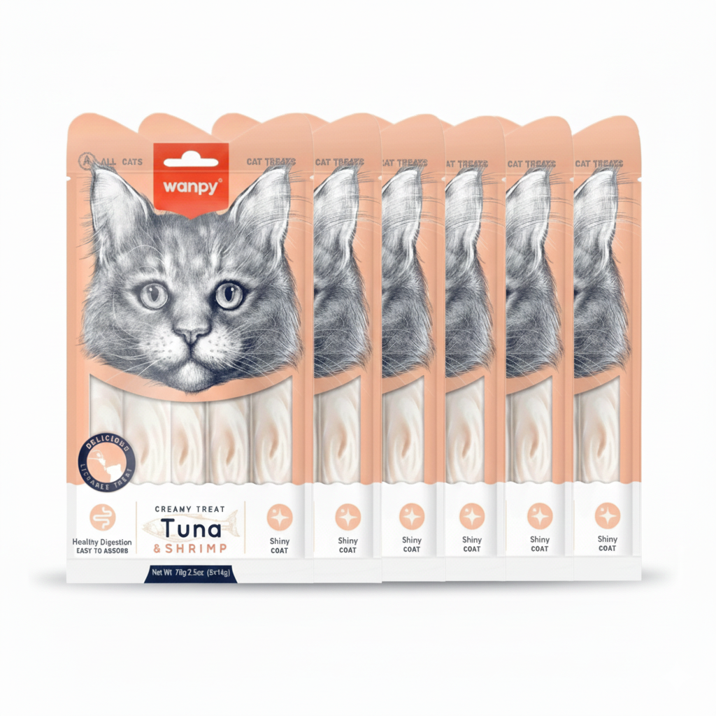 Wanpy Creamy Treat Pack of 6