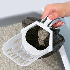 Litter Scoop with Trash Bag Roll