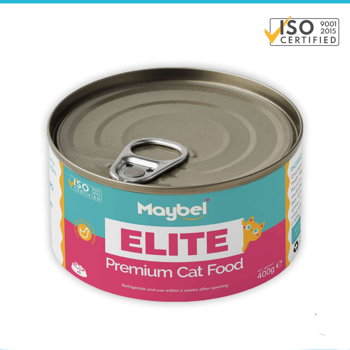Maybel Elite Premium Wet Cat Food 400g