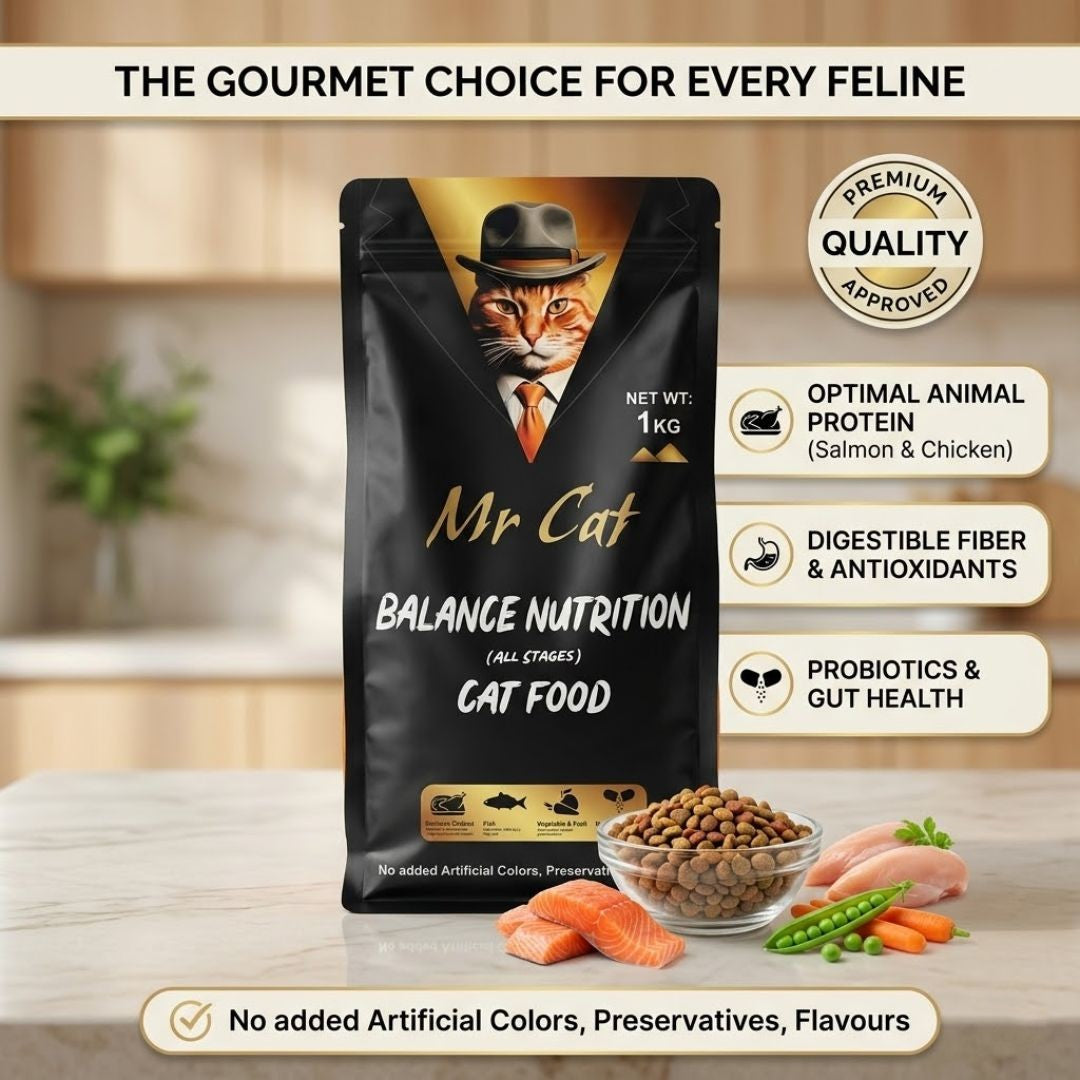 Mr Cat / Mr Pet -  Cat Food 1kg