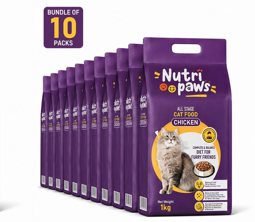 Nutri Paws All Life Stage Cat Food Chicken 1kg