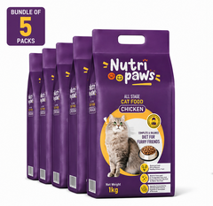 Nutri Paws All Life Stage Cat Food Chicken 1kg