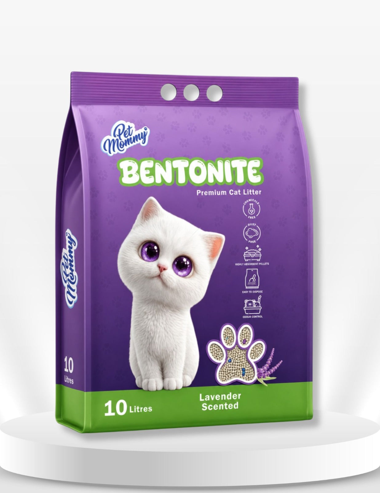 Pet Mommy Premium Bentonite Cat Litter 10L