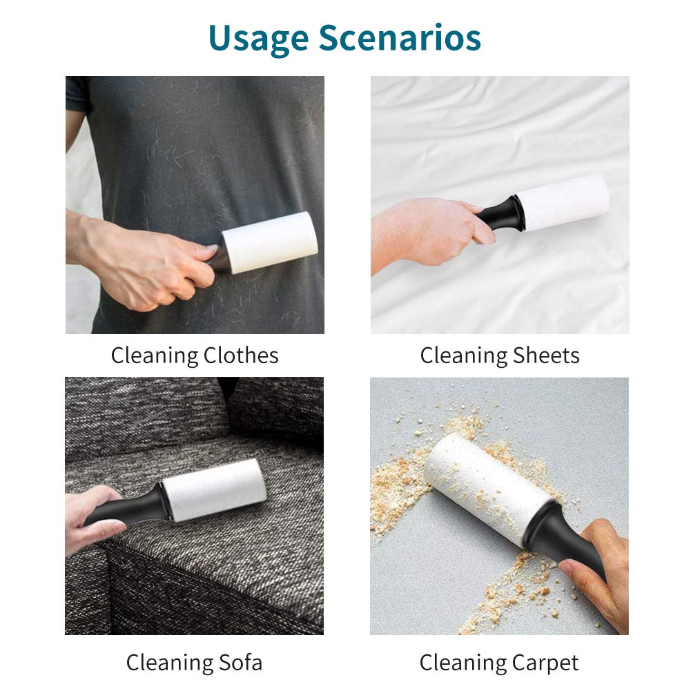 Pet Hair Lint Roller - 60 Sheets