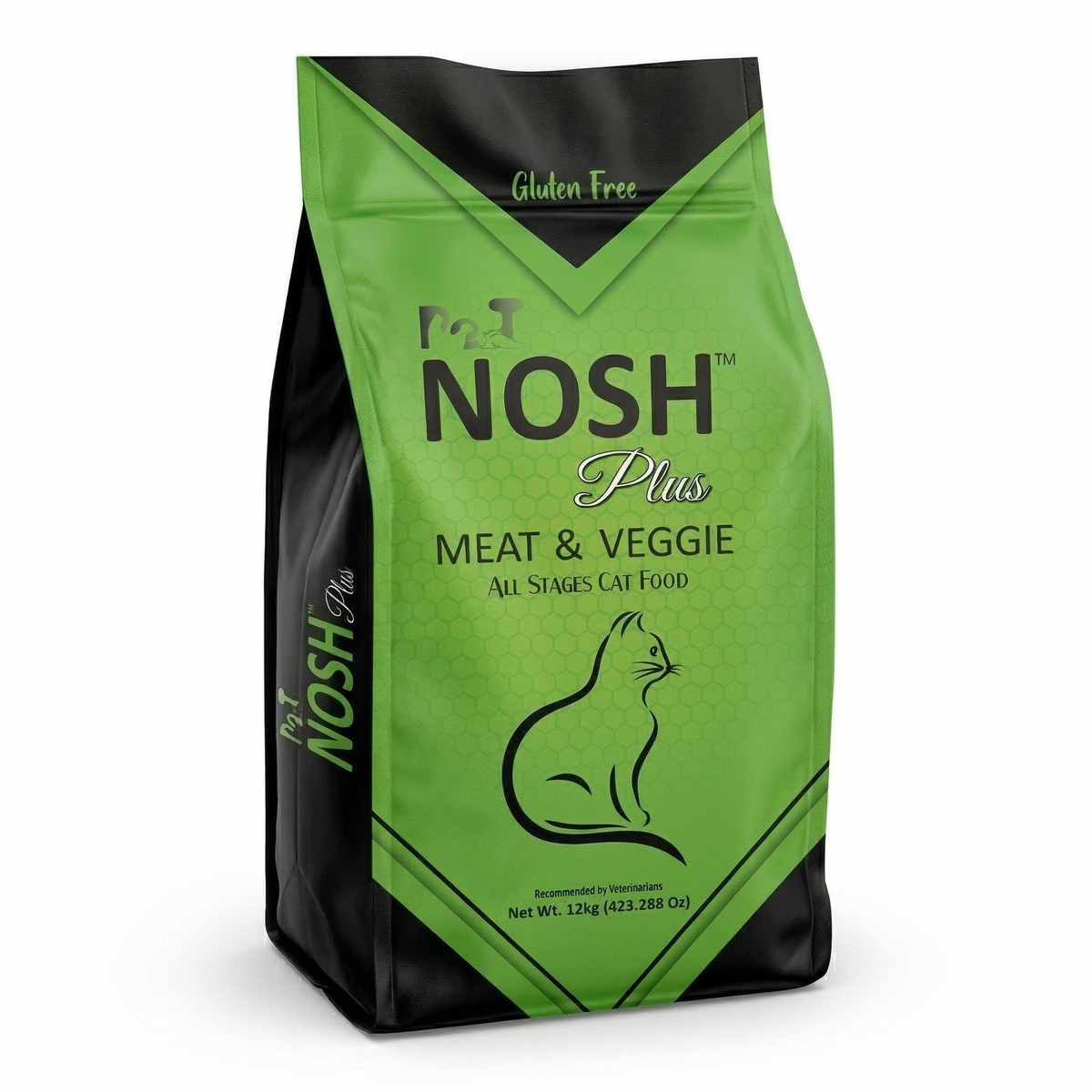 Pet Nosh Plus Cat Food Meat and Veggie