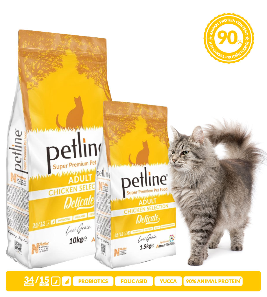 Petline Premium Adult Cat Food Chicken