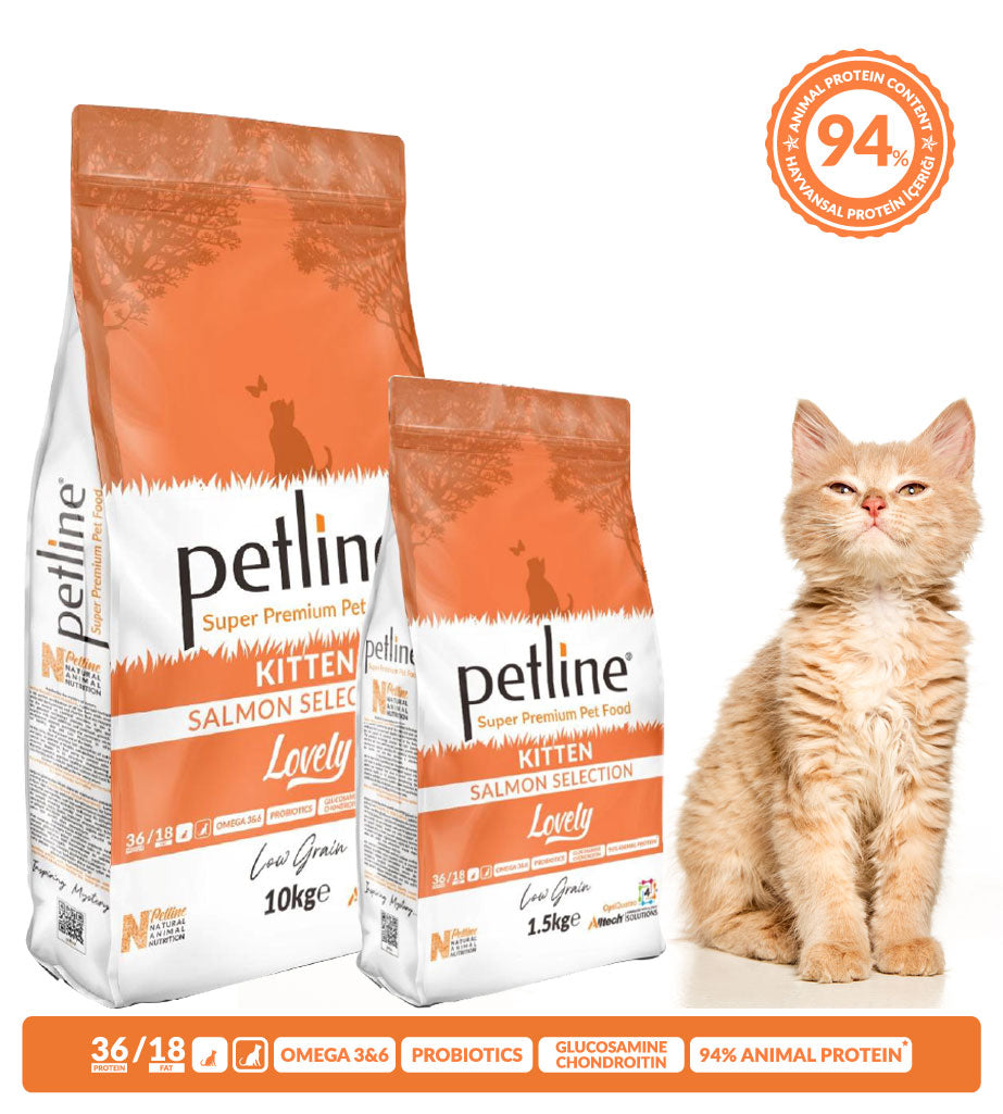 Petline Kitten Food Salmon