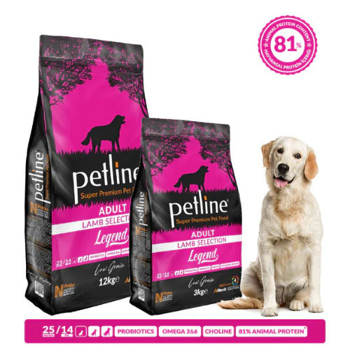 Petline Adult Dog Lamb & Rice 3kg