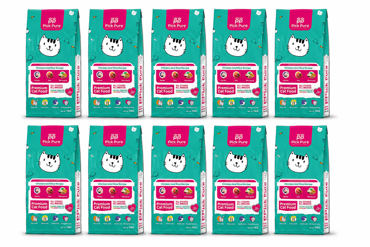 Pick Pure Cat Food - Chicken & Rice 1kg