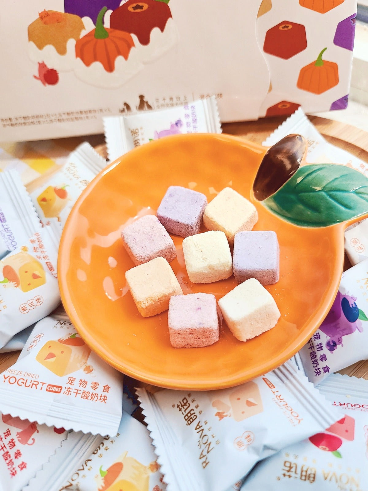 Ranova Freeze Dried Yogurt Cubes 40g - For Cats & Dogs