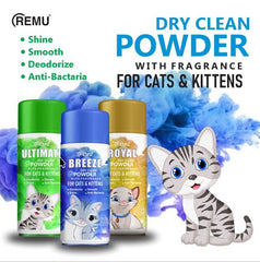 Remu Dry Clean Powder for Cats