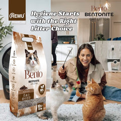 Remu Bento Bentonite Litter 10L