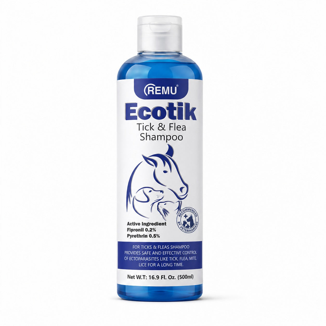 Remu Ecotik Shampoo For Tick and Flea