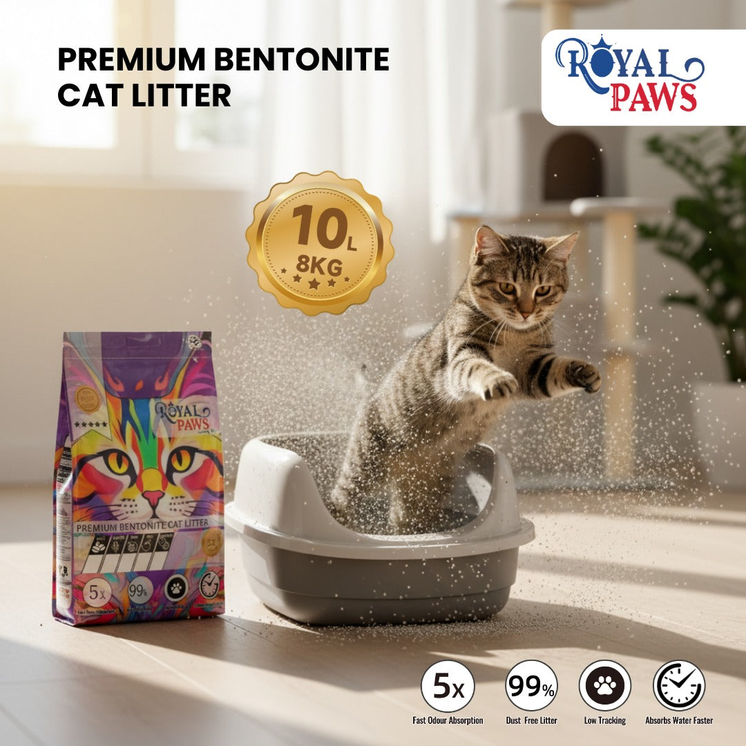 Royal Paws Premium Bentonite Cat Litter 10L