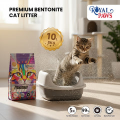 Royal Paws Premium Bentonite Cat Litter 10L