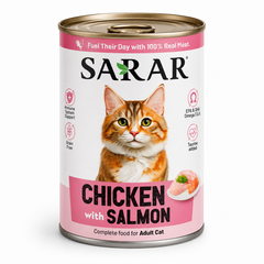 Sarar Adult Cat Wet Food Tin 400g
