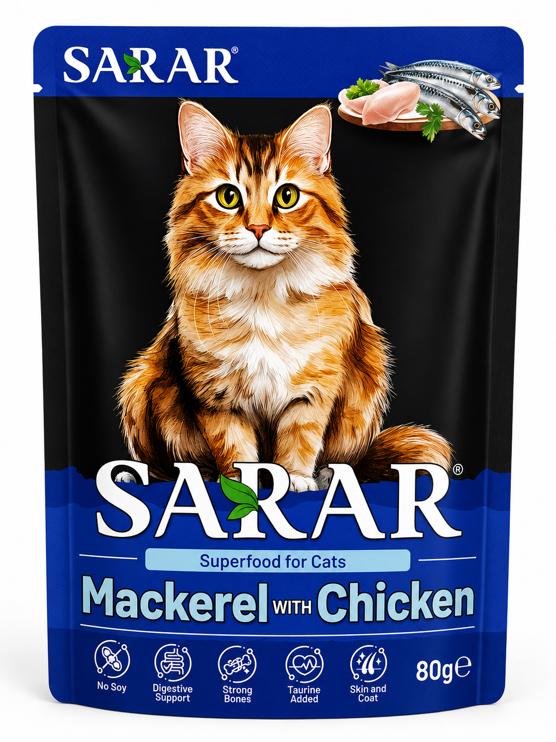 Sarar Wet Food Jelly Pouch 80g
