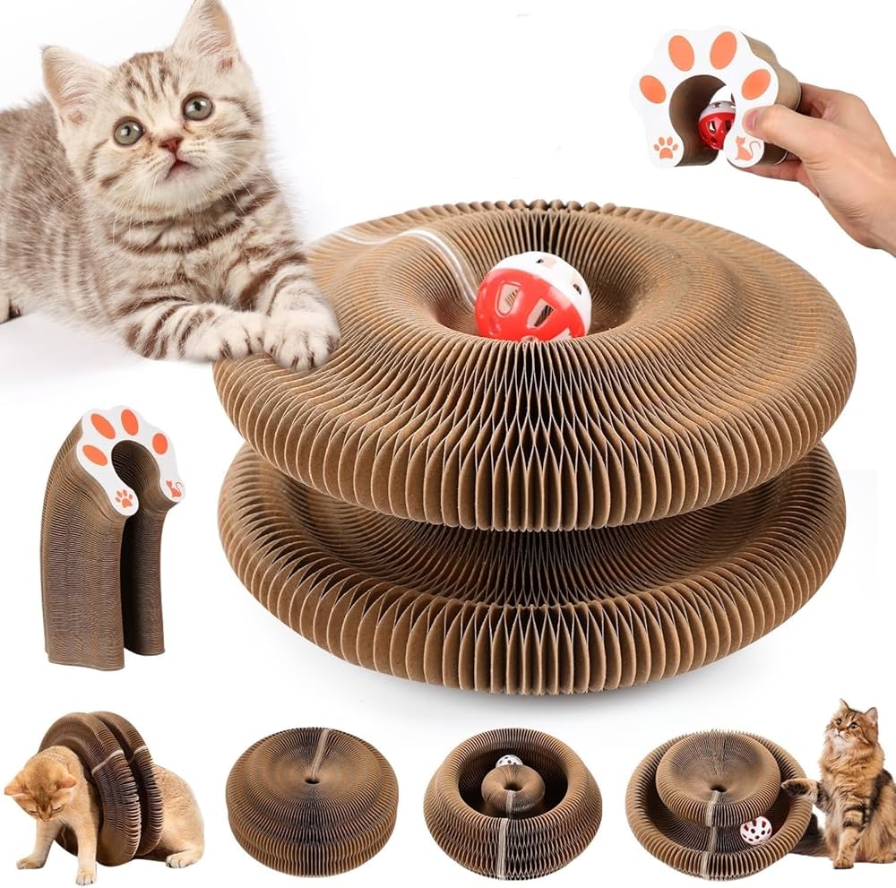 Twisting Scratcher Toy for Cats
