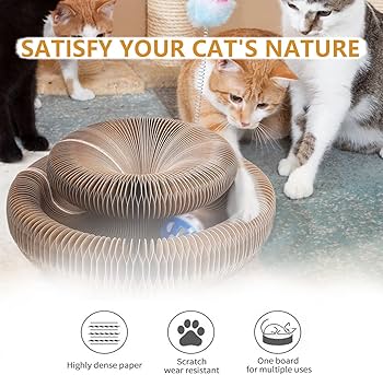 Twisting Scratcher Toy for Cats