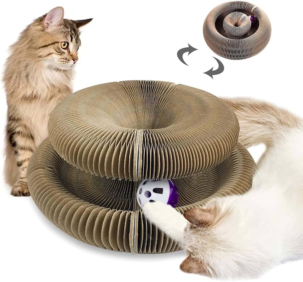Twisting Scratcher Toy for Cats