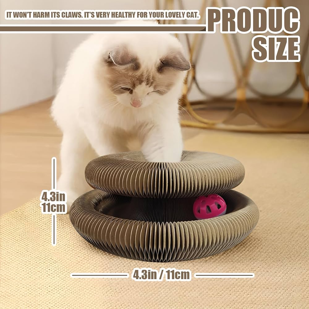 Twisting Scratcher Toy for Cats