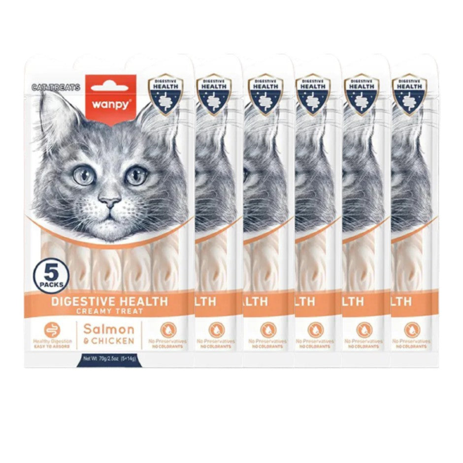 Wanpy Medicated Creamy Treat - Pack of 6