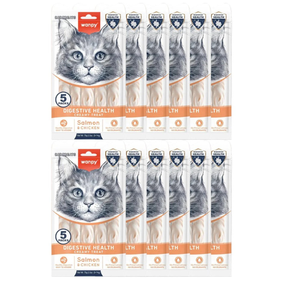 Wanpy Medicated Creamy Treat - Box of 12