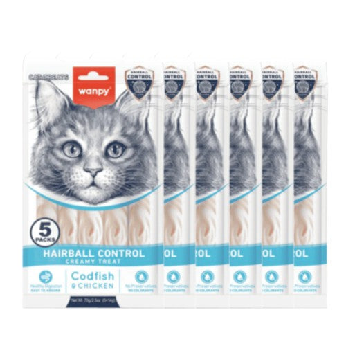 Wanpy Medicated Creamy Treat - Pack of 6