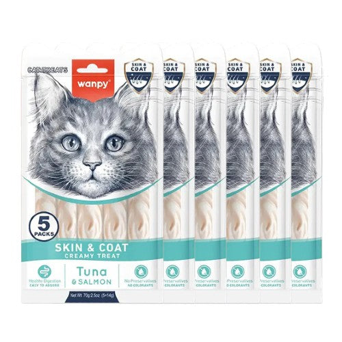 Wanpy Medicated Creamy Treat - Pack of 6