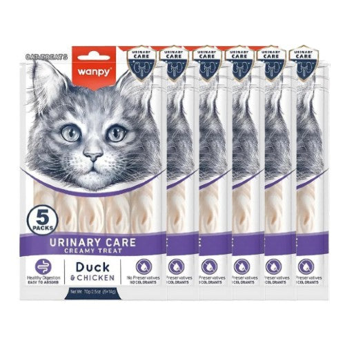 Wanpy Medicated Creamy Treat - Pack of 6