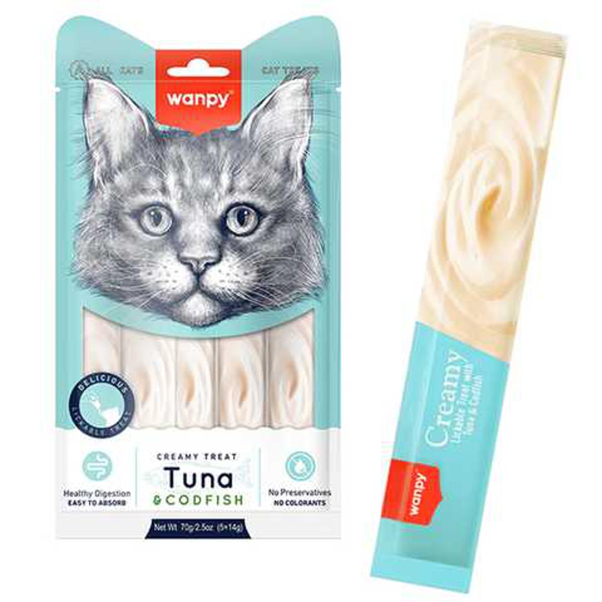 Wanpy Creamy Treats for Cats