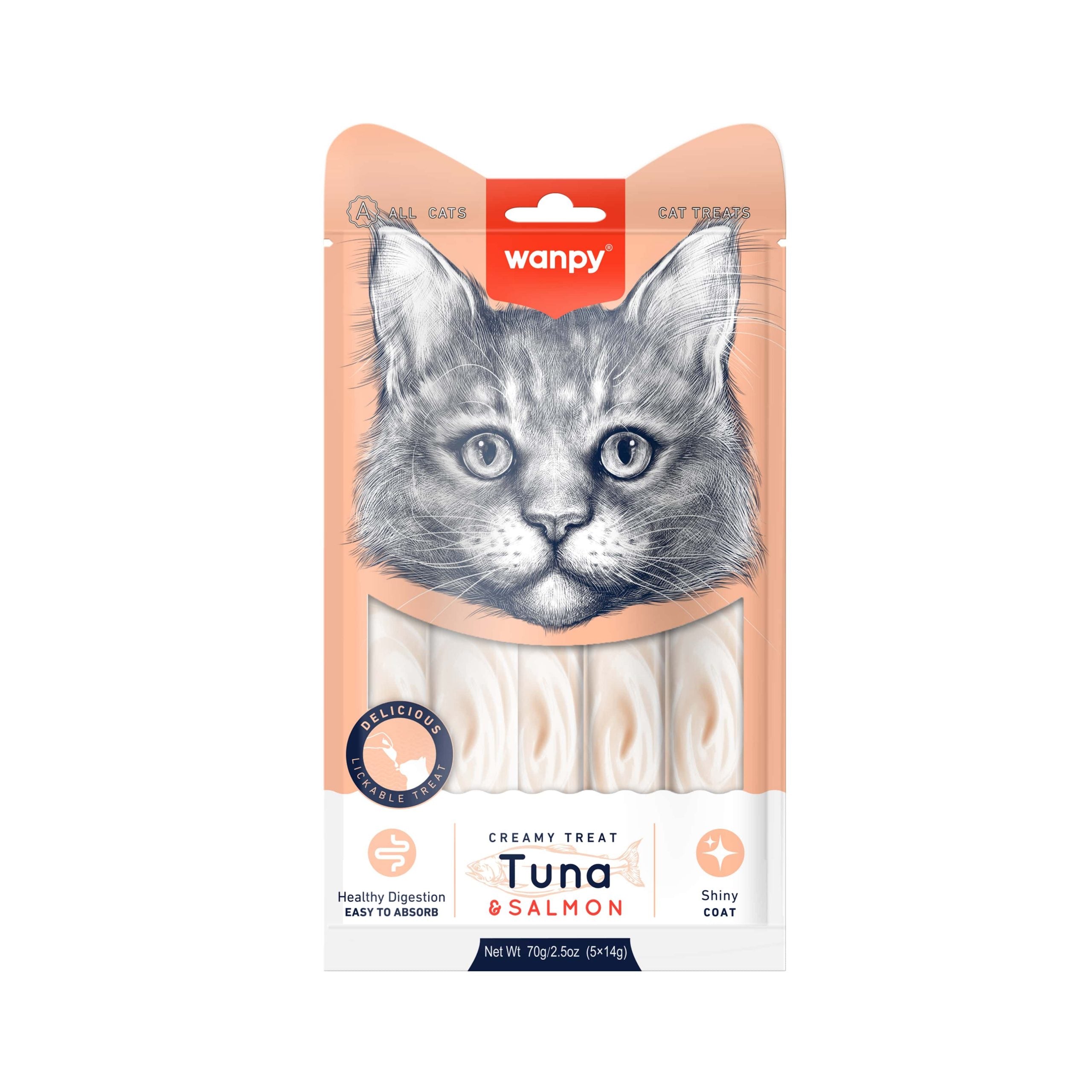 Wanpy Creamy Treats for Cats