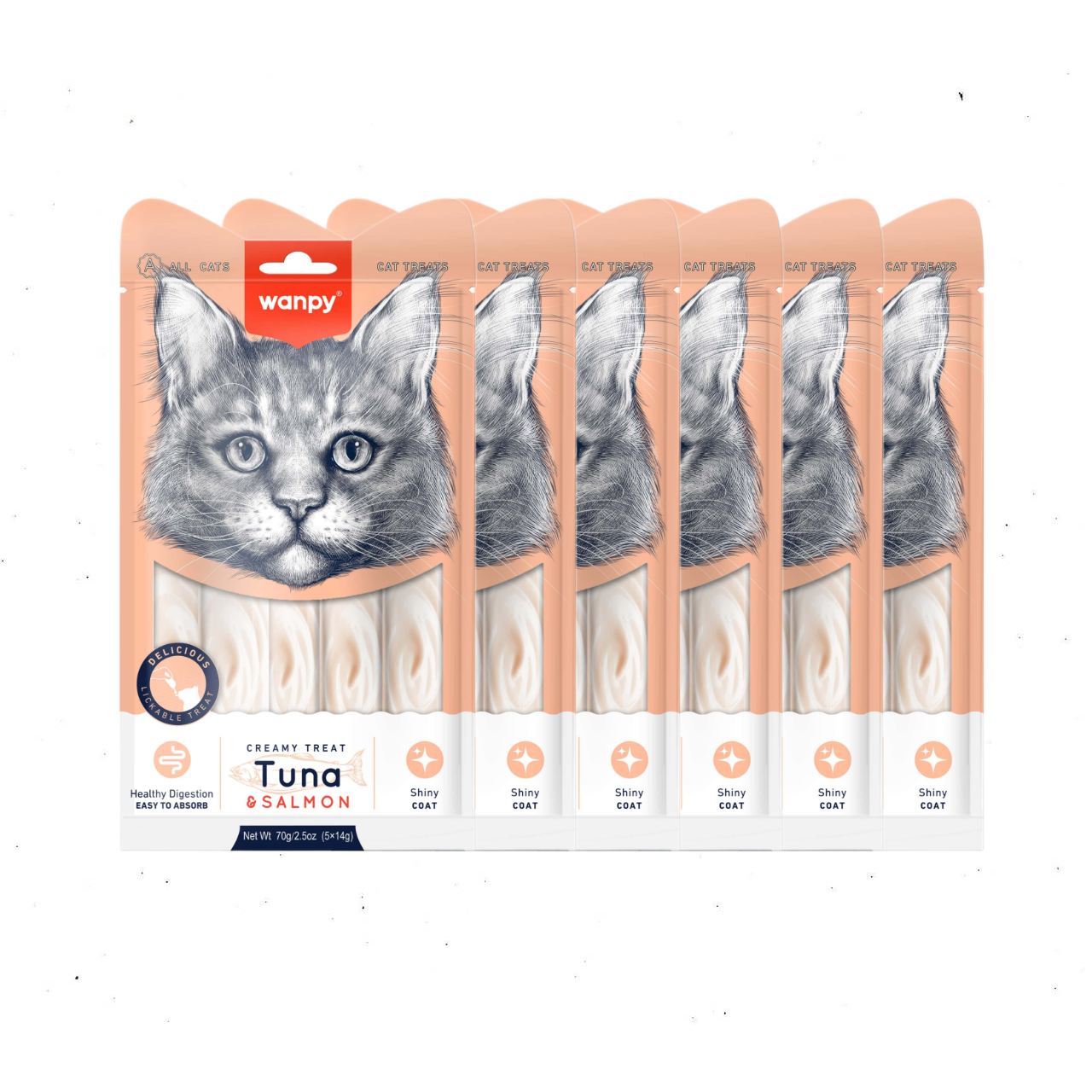 Wanpy Creamy Treat Pack of 6