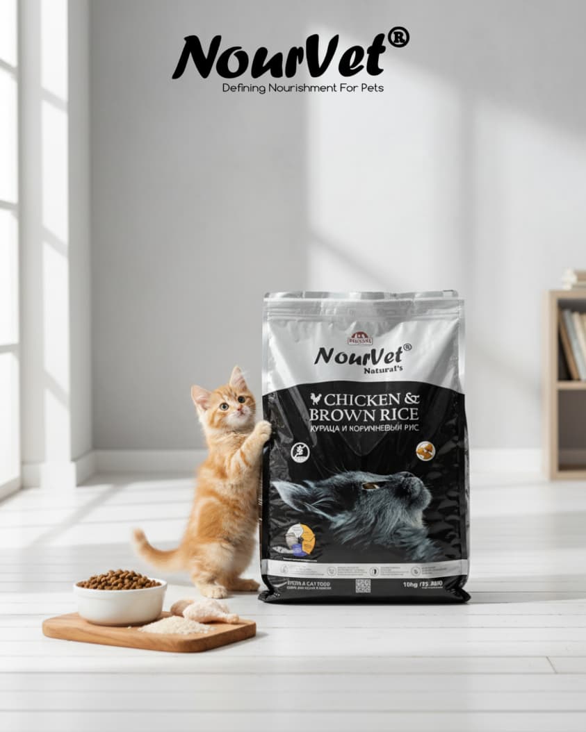Nourvet Natural's Cat Food (Chicken & Brown Rice)