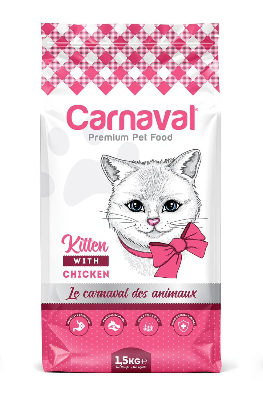 Carnaval Premium Kitten Cat Food With Chicken