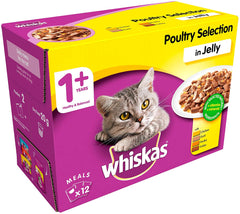 Whiskas 1+ Adult Jelly Pouch