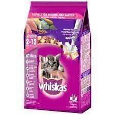 Whiskas Junior (2-12 months) Kitten Food Mackerel Flavor - 1.1 KG