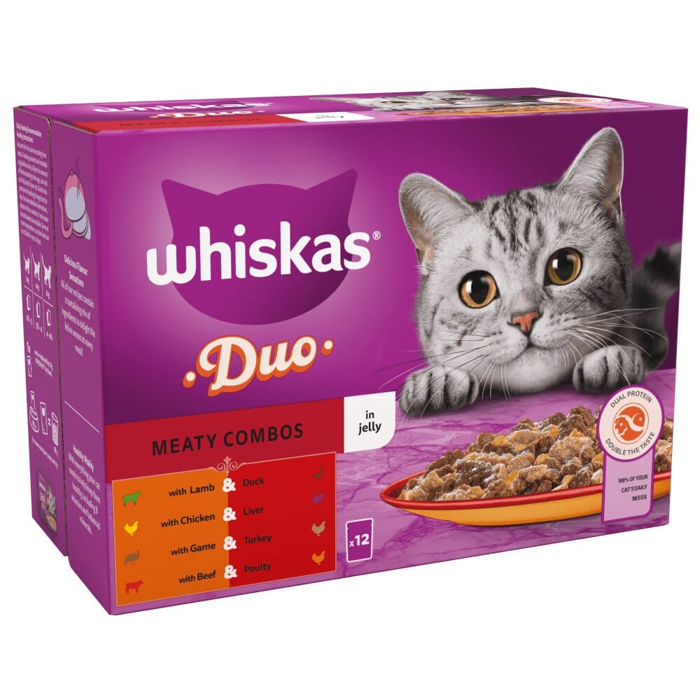 Whiskas Adult Jelly 85g - Box of 12