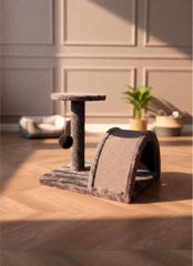 Premium Single Top Scratching Post with Arch