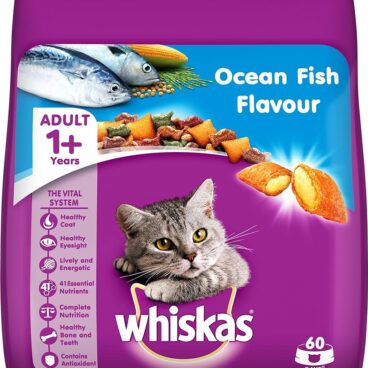 Whiskas Adult Dry Cat Food Ocean Fish