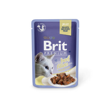 Brit Premium Wet Food with Beef Fillets 85g