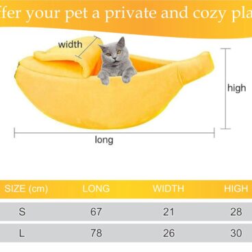 Banana Bed Size Chart