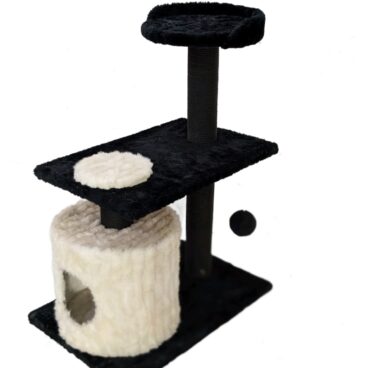 Premium Double Story Scratching Post with House